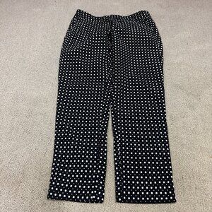 Banana Republic Pants Black White Women’s Size 0
